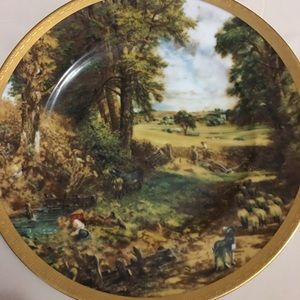 Vintage Wicklow Classic Art Collection-The Corn Field-plate made in Ireland /122